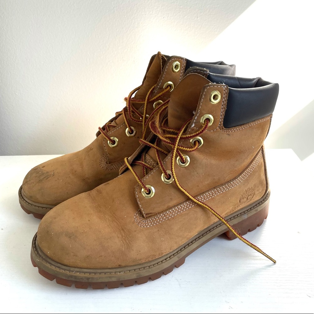 Classic gold Timberlands